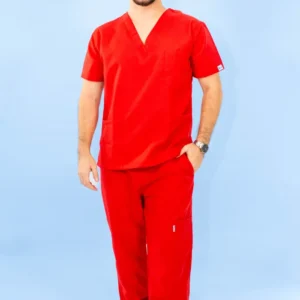 Uniforme Lino Unisex Rojo
