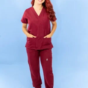 Uniforme Lino Unisex Vino