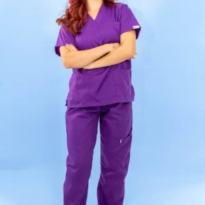 Uniforme Popelina Unisex Morado