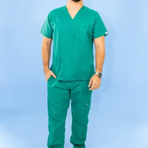 Uniforme Popelina Unisex Verde Quirúrgico